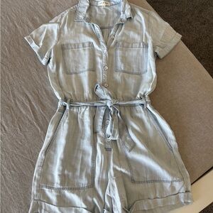 Cloth & Stone Button-Up Romper